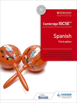 cover image of Cambridge IGCSE<sup>TM</sup> Spanish Student Book